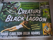 Ricou Browning Creature of the Black Lagoon   Autographed 36x24 poster  JSA Cert picture