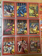 1993 SkyBox Marvel X-Men: Series 2 - Complete 100 Card Set  ex-nm  picture