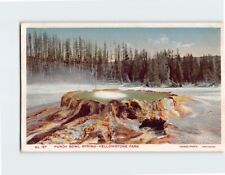 Postcard Punch Bowl Spring, Yellowstone Park, Wyoming, USA picture