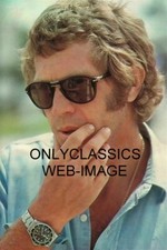 ICONIC ACTOR COOL STEVE MCQUEEN WRIST WATCH SUNGLASSES CANDID PORTRAIT 4X6 PHOTO picture