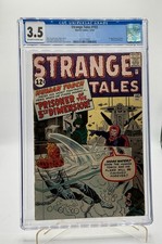 Strange Tales #103 (1962) CGC 3.5 OW/W –1st Zemu, Valeria & Phineas – Marvel Key picture