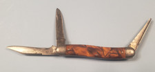 L37 -Vintage  3-Blade Folding Pocket Knife - Coast Cutlery Co. Portland, Oregon picture