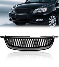 Front Grille Compatible with 2003-2008 Toyota Corolla CE LE S XRS Hood Mesh G... picture