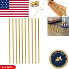 Durable 15 PCS 2.5 mm Brass Rod Kit - 12 Inch Length for Craft & DIY Projects picture