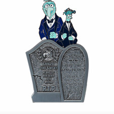 MOG Disney Muppets Haunted Mansion Gonzo the Great & Pepe Slider Pin LE 750 picture