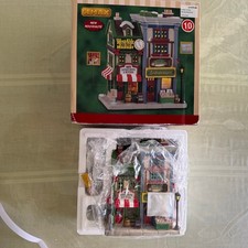 Lemax West Side Market Shops Christmas Village Holiday Building New Retired picture