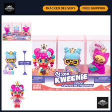 Unique 4-Inch Premium Figurine Set with Display Case - Collectible Art Toys, 3 P picture