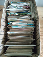 LOT OF OVER 1000 BETTER POSTCARDS.US MOSTLY,LOT OF PRE LINEN & RPPC.CHECK PHOTOS picture