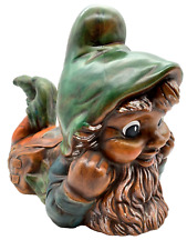 Vintage MCM Alberta's Molds Large Garden Gnome 1974 Ceramic Mold picture