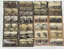 Antique Stereoview Card Lot 24 Underwood H.C. White Griffith Stereograph 1900 #5 picture