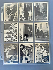 1964 John F. Kennedy JFK Complete Vintage 77 Card Set VG-Ex in UltraPro sleeves picture