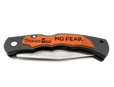 Texas No Fear Pocket Knife No Box Serrated Blade Clip on picture