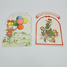 VTG Lot of 2 Hallmark/Wolfpit Enterprises Joan Walsh Anglund Posters 12” - Read picture