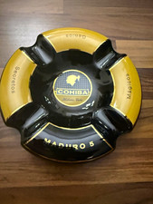 Cohiba Maduro 5 4-Notch Cigar Ashtray Black/Gold Secretos Genios Magicos picture