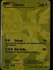 Zekrom (115 Full Art Secret Rare) Holo Secret Rare Legendary Treasures 115/113 picture