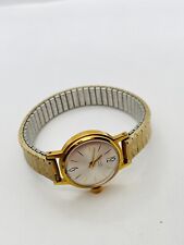 VINTAGE USSR SOVIET SLAVA WOMENS SMALL MECHANICAL WATCH WORKING GOOD CONDITION picture