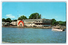 c1960s Pier 1, Showboat Restaurant and Cocktail Lounge, Huron Ohio OH Postcard picture