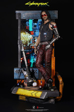 PURE ARTS Cyberpunk 2077 Johnny Silverhand  1/4 Scale Statue, #892 OF 2077, LE picture