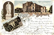Richard Wagner's 70th Birthday Celebration at Villa Wahnfried, 1883 Postcard picture
