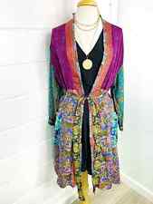 Patchwork Silk Kimono Robes - Short Length picture