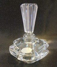 Rogaska Lead Cut Crystal Perfume Bottle With Stopper picture
