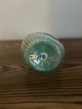 Antique JENNY LIND Calabash Flask GI-102 Aqua Glass Whitney Factory Open Pontil picture
