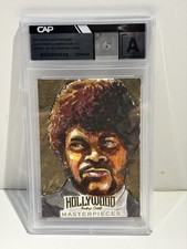 Hollywood Trading Cards Jules Winnfield Sketch Card by Christian Lizare picture