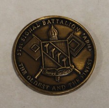 51st Signal Battalion  Airborne Army Challenge Coin picture