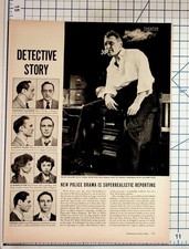 1940s Detective Story Play Magazine Article & Vintage Ads Larvex VAT 69 picture