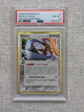 2006 POKEMON EX HOLON PHANTOMS #4 DEOXYS-HOLO PSA 8.5 picture