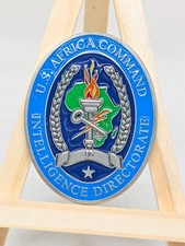 US Africa Command AFRICOM J2 Intelligence Directorate Challenge Coin picture