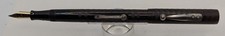 Vintage Waterman 54 In Chased Black Hard Rubber Flexible 14K Nib picture