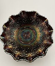 Fenton Persian Medallion Carnival Glass Bowl picture