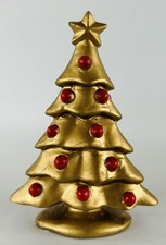 Dept 56 Christmas Village Accessories Gilded Christmas Tree #6009804 picture