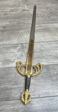 Vintage 38” Decorative Tizona del Cid Spanish Medieval Knight Toledo Sword picture