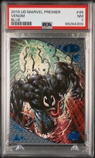 Upper Deck 2019 Marvel Premier #48 Venom Blue /50 PSA 7 NM picture