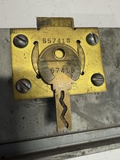 Mills Slot Machine Lock, Key And Door ￼ matching Numbers ￼ picture