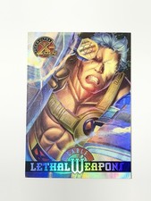 1995 Fleer Ultra X-Men All Chromium - Lethal Weapons - CABLE #3 - EX  picture