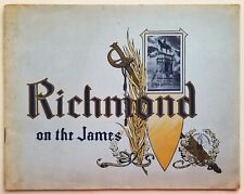 1905 Antique Richmond Virginia Photobook Travel Guide James River Rare Book picture