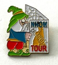 Vintage Odyssey of the Mind  New Hampshire NHOM Gnome Vacation Tour Enamel Pin picture