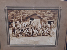 1930 Coal Mining Rescue Squad Photo Hicks Mine Alle-Kiski Valley PA Grant Studio picture