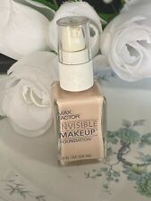 VINTAGE MAX FACTOR HOLLYWOOD INVISIBLE MAKEU FOUNDATION .9 OZ SPF NEW picture