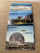 VTG Montreal EXPO 67 World’s Fair Lot Of 34 Postcards ***READ DESCRIPTION picture