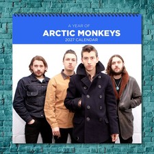 Arctic Monkeys 2027 Wall Calendar 12 Month Celebrity Photo Fan Collectible picture