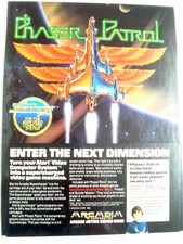 1982 Color Ad Phaser Patrol for the Atari 2600 by Arcadia Corporation picture