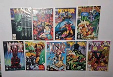 Wolverine Marvel Comics Lot 23,39-41,43-46, 49 GREAT Cond 9 Issues Awesome Art picture