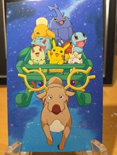 Pokemon 2000 Vintage Winter Postcard (5pk) picture