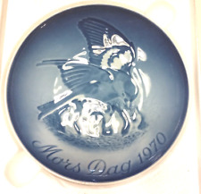 Bing And Grondahl- Plate Celebrating Mothers Day From Denmark- 1970 picture