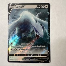 Lugia V #138. Silver Tempest. ENG. Raw. Pokemon TCG. picture