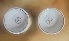 Vintage Schonwald German Fine White China/Mercedez Benz Gold Trim Petite Bowls picture